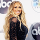 Mariah Carey poses in the press room during the 2018 American Music Awards on October 9, 2018 in Los Angeles, California.